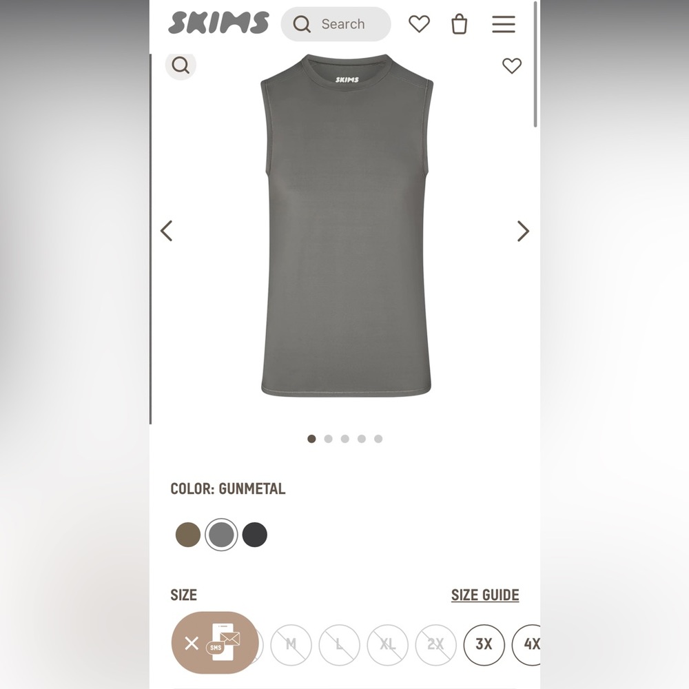 skims 🐭 men’s tank